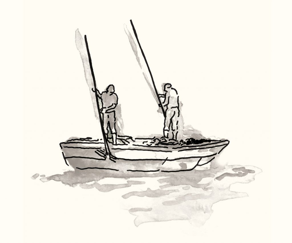 Fishermen illustration